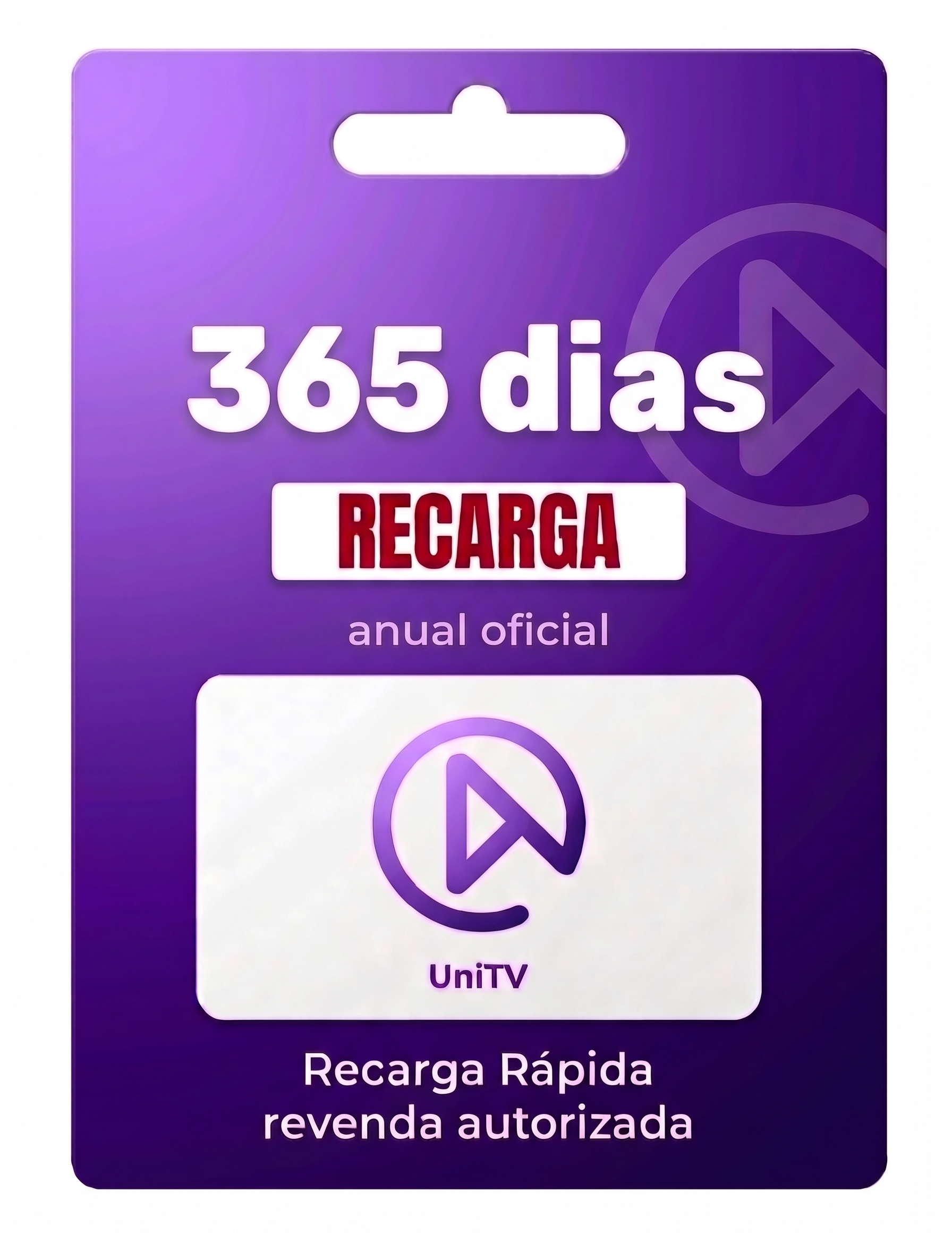 Gift Card 365 Dias — Código Digital Anual Entrega Automática